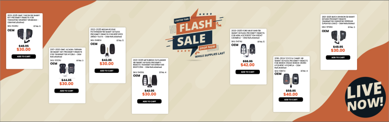 FLASH SALE!