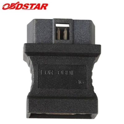 Black plastic electrical fuse holder/connector with two metal prongs on top, ADSTAR logo in the corner.