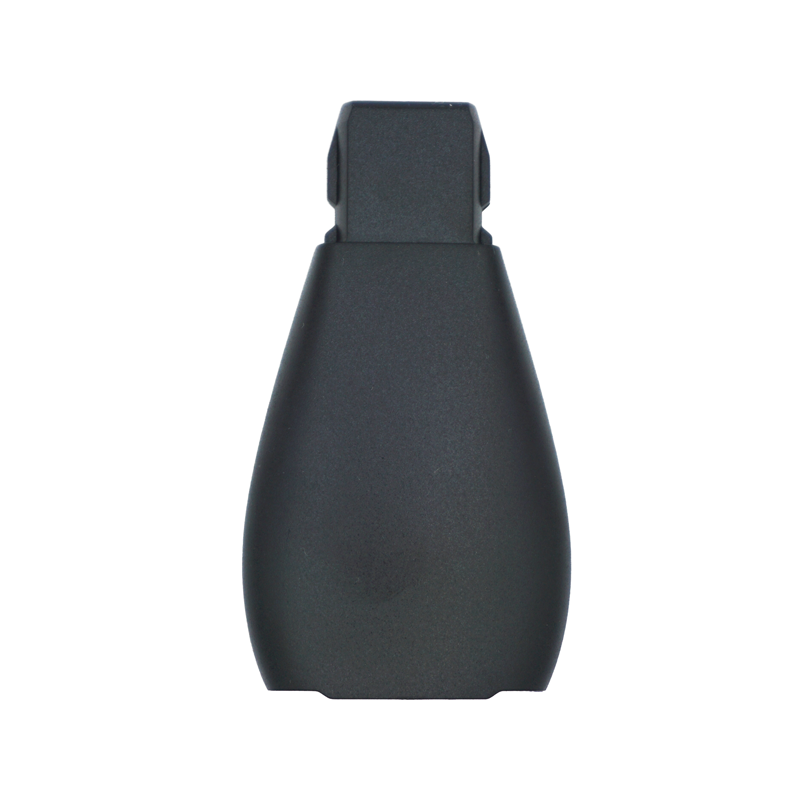 10126A-sf-2 - SFFobs Inc. Black plastic handheld accessory with a flared, tapered body and a rectangular top connector.